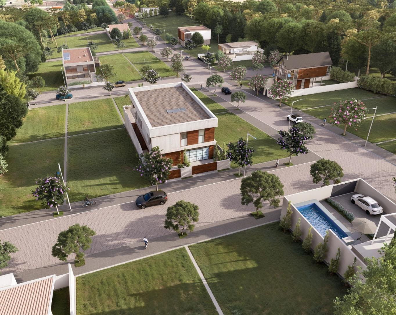 Infraestrutura urbana do Parque Vita Igrejinha